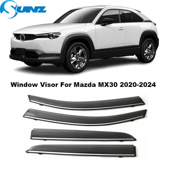 Logu apăērbs sejas aizsargs Priekš Mazda MX MX30-30 2020 2021 2022 2023 2024 Auto stiklu saulessarga Vējš, Lietus, Deflektoru Weather Shield Patversme Aizsargs