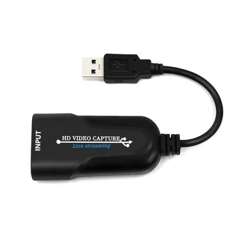 USB Uz HDMI Video Capture Karte - 1080p60 Rāmis Uztveršanas Kārba, Vadītāja-Bezmaksas