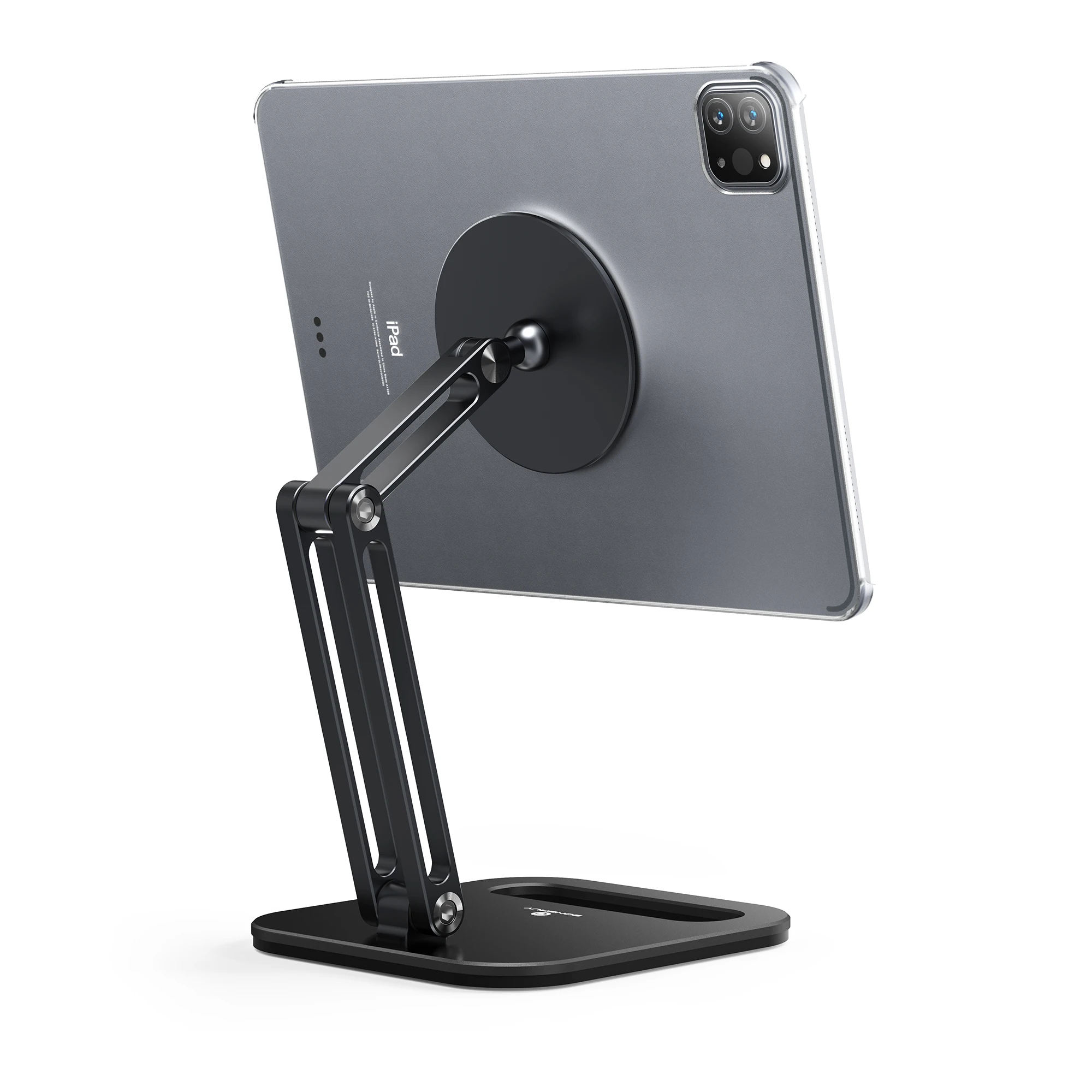 Magnētiskā Tablet Stand Metāla Mobilais Bracket Mount Desktop 360° Pagriezt  Regulējams Turētājs Ipad Pro 12.9 Xiaomi Redmi Samsung pārdošana > Datoru  Un Biroja ~